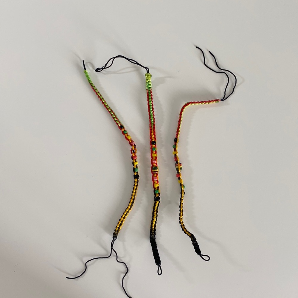 Handmade bracelets from Peru